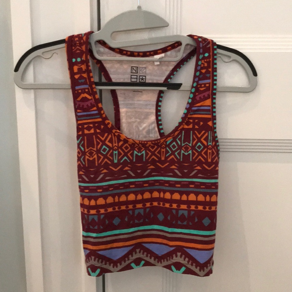 Colorful Crop Tank